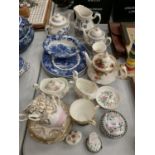 A COLLECTION OF CERAMICS