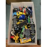 A BOX OF TOY CARS