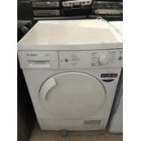 A BOSCH CLASSIXX DRYER, IN CLEAN CONDITION AND IN WORKING ORDER