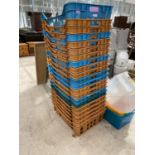 22 PLASTIC CRATES