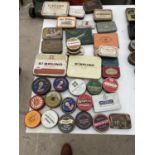 A SELECTION OF VINTAGE TOBACCO TINS
