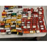 A LARGE QUANTITY OF DIECAST VEHICLES