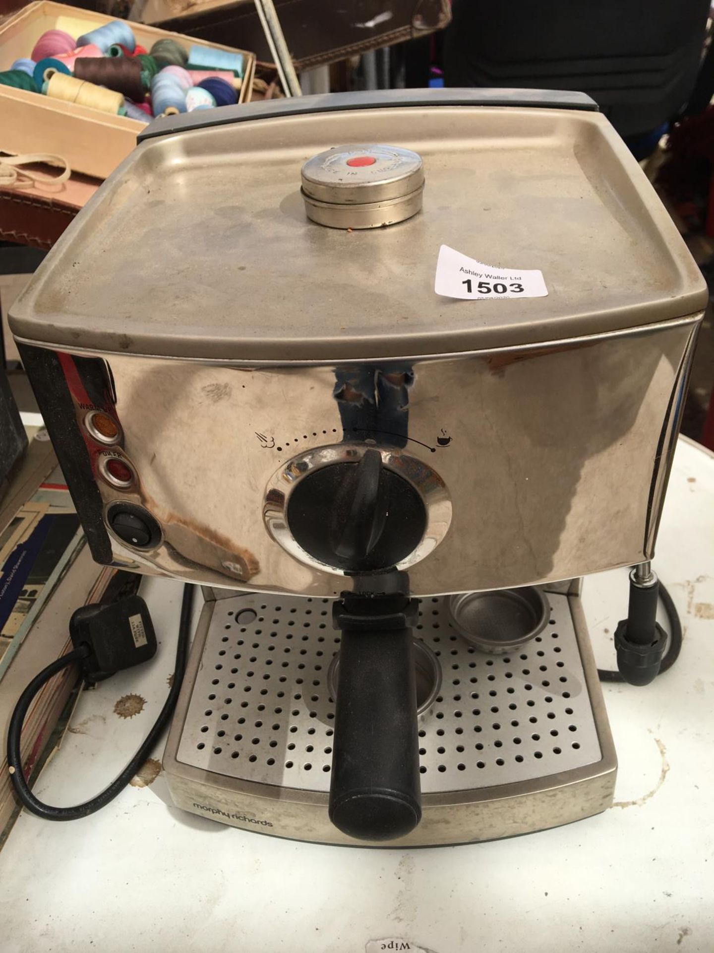 A MORPHY RICHARDS COFFEE MACHINE
