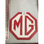 A CAST MG SIGN