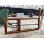 A VINTAGE PITCH PINE FRAME