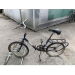 A VINTAGE GERBI FOLDING BICYCLE