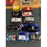 ELEVEN VARIOUS BOXED CORGI CARS