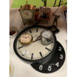 A COLLECTION OF CLOCKS