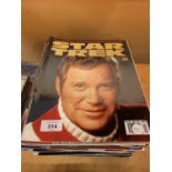 A COLLECTION OF STAR TREK MAGAZINES