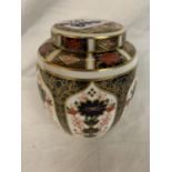 A ROYAL CROWN DERBY IMARI GINGER JAR