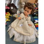 THREE VINTAGE DOLLS