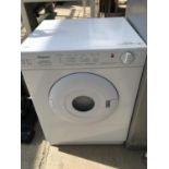 A HOTPOINT REVERSOMATIC DRYER DELUXE TS12, BELIEVED WORKING - SEE BELOW