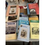 A QUANTITY OF ASSORTED LOCAL BOOKS