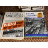 A QUANTITY OF VINTAGE 'RAILWAY MODELLER' MAGAZINES