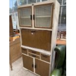 A VINTAGE 1960s KITCHEN CABINET