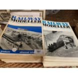 A QUANTITY OF VINTAGE 'RAILWAY MODELLER' MAGAZINES