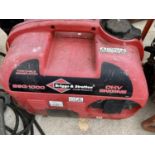 A BRIGGS AND STRATTON BSQ 1000 GENERATOR