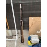 VARIOUS FISHING RODS