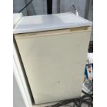 A LEC TURBO LARDER FRIDGE, AGED DISCOLORATION, BELIEVED WORKING - SEE BELOW