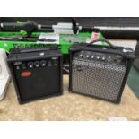 TWO AMPS - A STAGG CA-10 AND A GEAR4MUSIC S150, IN WORKING ORDER