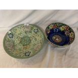 WOODS WARE FLORAL BOWL + MALING FLORAL BOWL