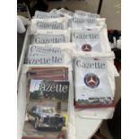 MERCEDES GAZETTE MAGAZINES FROM 2009 - 2018