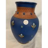 A VILLEROY AND BOCH METTLACH GERMANY STONEWARE VASE