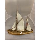 A MODEL SAILING SHIP