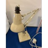 A HERBERT TERRY & SON ANGLEPOISE LAMP IN WORKING ORDER
