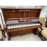 A JOSEPH SALLIS AND SON LTD, LONDON UPRIGHT PIANO