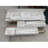 A CONCRETE FIRE SURROUND