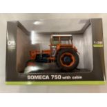 A BOXED UNIVERSAL HOBBIES MODEL SOMECA 750 WITH CABIN