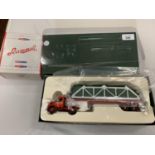 A BOXED CORGI CLASSICS LIMITED EDITION OF 2000 SCAMMELL HIGHWAYMAN FLATBED TRAILER CRADLED LOAD