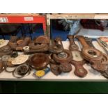 A LARGE AMOUNT OF SPARE PARTS FOR BAROMETERS