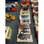 TWENTY BOXED VANS, CAR, BUS TO INCLUDE MATCHBOX AND YESTERYEAR