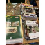 A QUANTITY OF RAILWAY MODELLER MAGAZINES ETC