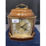 A SMITHUS MANTLE CLOCK MADE IN ENGLAND