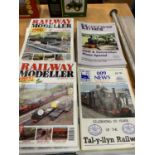 A QUANTITY OF RAILWAY MODELLER MAGAZINES ETC