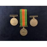 THREE WW2 MEDALS