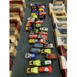 THIRTY SIX MODEL TOY CARS