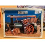A BOXED MAMOD STEAM TRACTOR IN AS NEW CONDITION (FIRED UP ONCE) COMPLETE