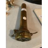 A VINTAGE BRASS TORCH OLDHAM AND SON LTD