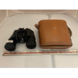 A APIR OF ZENTH 10 X 50 GERMAN BINOCULARS WITH CASE