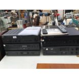 A QUANTITY TO INCLUDE NAD CD PLAYER, NAD AMPLIFIERS, NAD TUNER, CASSETTE DECK, REMOTES ETC.