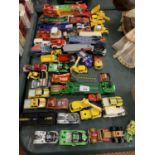 A LARGE COLLECTION OF MODEL VEHICLES