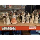 A COLLECTION OF VARIOUS FIGURINES