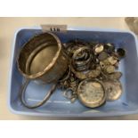 VARIOUS ITEMS OF SCRAP SILVER