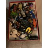 A QUANTITY OF MODEL TOY CARS ETC