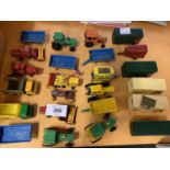 A COLLECTION OF FARM RELATED TOY MODELS