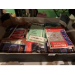 A BOX OF ORDNANCE SURVEY MAPS